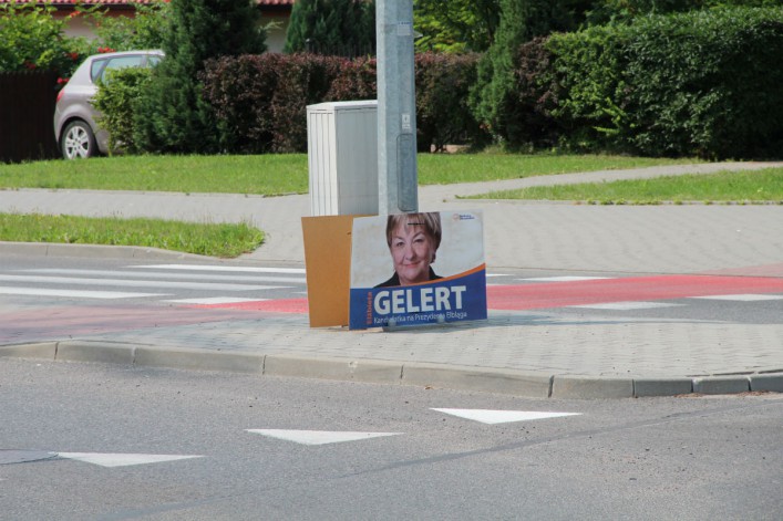 Plakaty wyborcze w mieście - jeszcze tylko przez miesiąc?