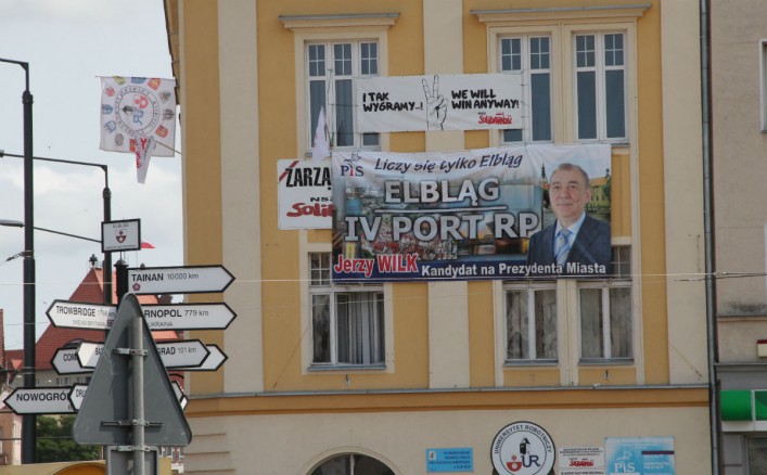 Plakaty wyborcze w mieście - jeszcze tylko przez miesiąc?