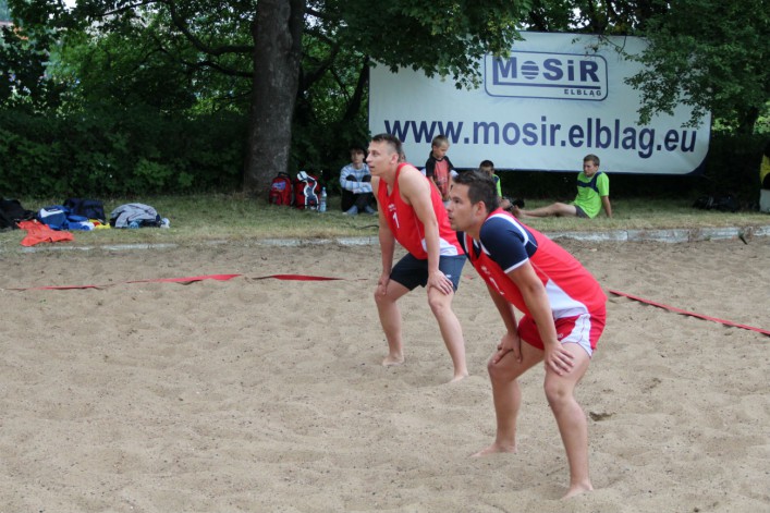 Plażowe rozgrywki na Spacerowej z MOSiR Elbląg