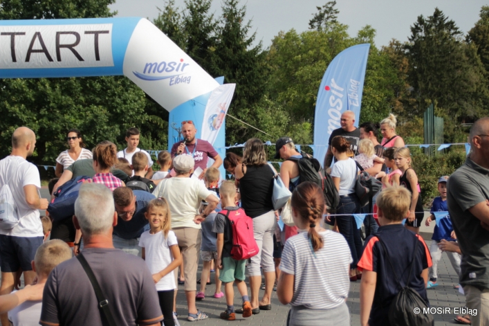 Pływali i biegali w pierwszym elbląskim Aquathlonie 