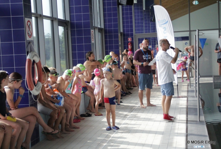 Pływali i biegali w pierwszym elbląskim Aquathlonie 