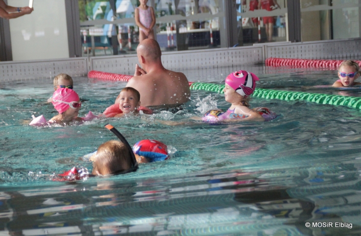 Pływali i biegali w pierwszym elbląskim Aquathlonie 