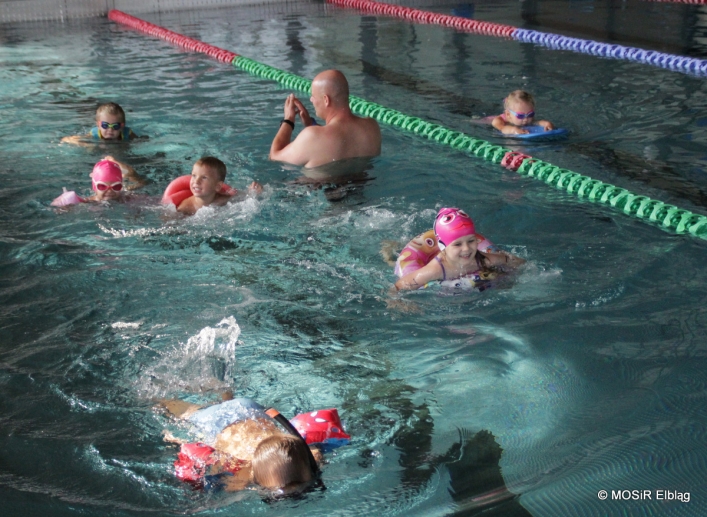 Pływali i biegali w pierwszym elbląskim Aquathlonie 