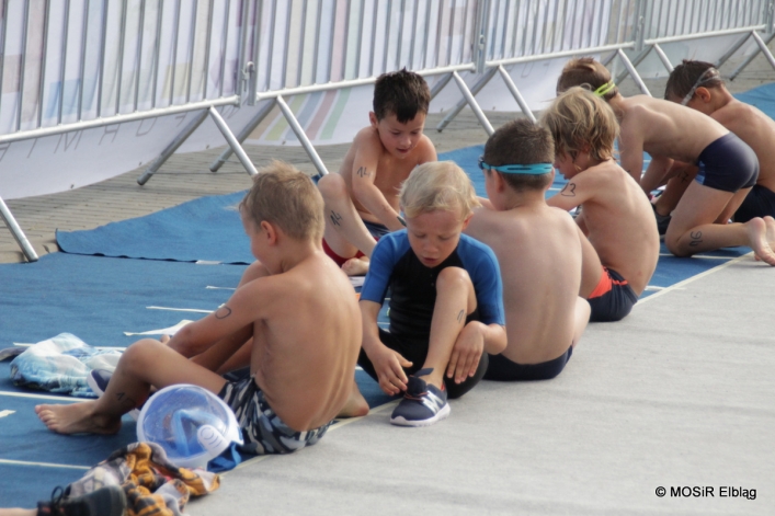 Pływali i biegali w pierwszym elbląskim Aquathlonie 