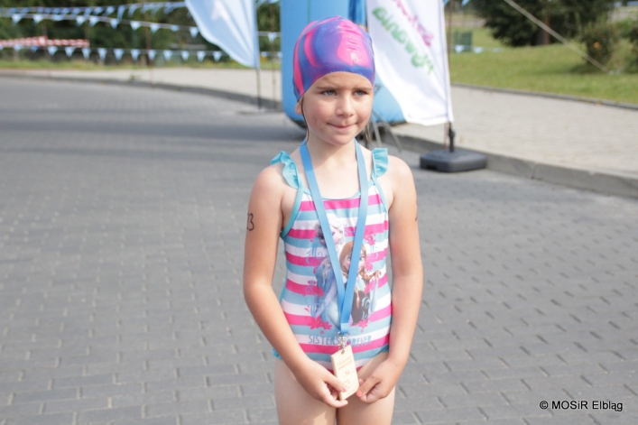 Pływali i biegali w pierwszym elbląskim Aquathlonie 