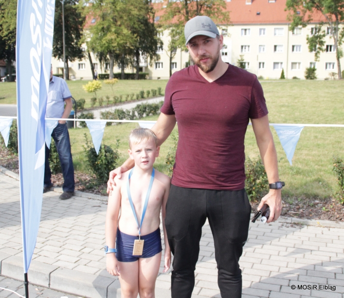 Pływali i biegali w pierwszym elbląskim Aquathlonie 