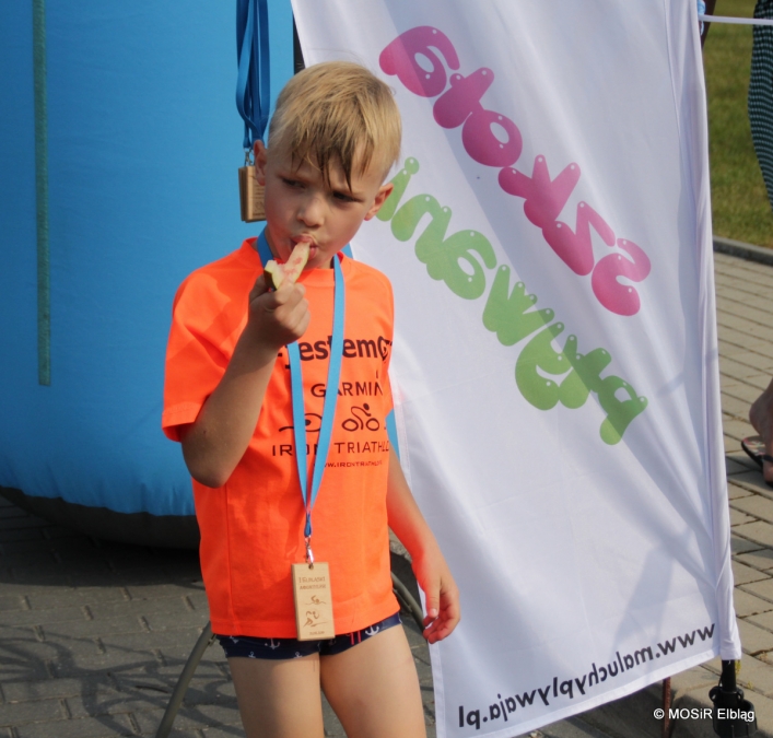 Pływali i biegali w pierwszym elbląskim Aquathlonie 
