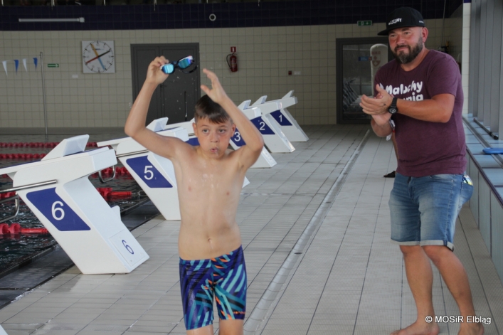 Pływali i biegali w pierwszym elbląskim Aquathlonie 