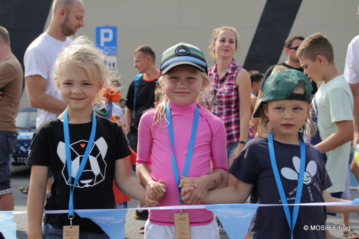 Pływali i biegali w pierwszym elbląskim Aquathlonie 