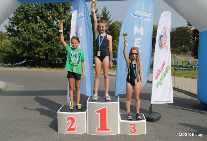 Pływali i biegali w pierwszym elbląskim Aquathlonie 