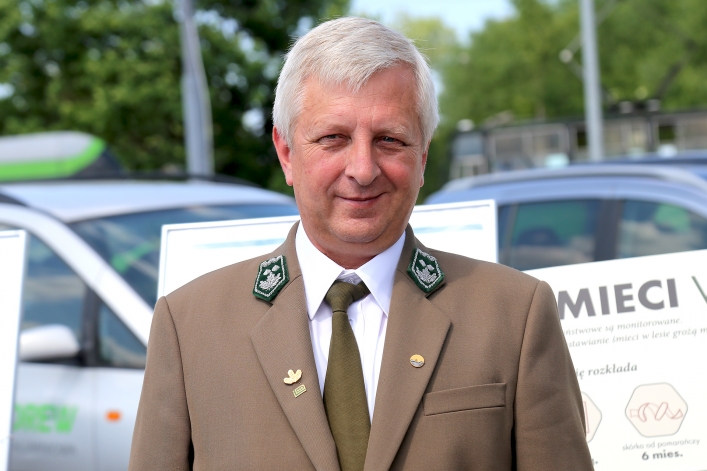 Po Elblągu kursował zielony tramwaj