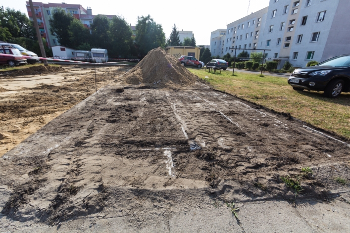 Po naszej publikacji: ruszył remont parkingu na Broniewskiego