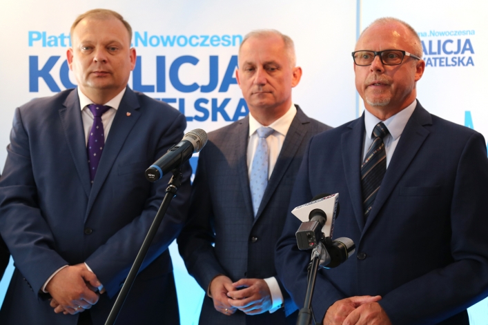 PO ogłosiła swojego kandydata na prezydenta. Czołowi działacze Platformy i Nowoczesnej w Elblągu
