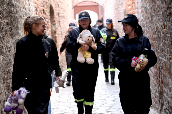 Po raz kolejny uczniowie elbląskich szkół rozdawali misie