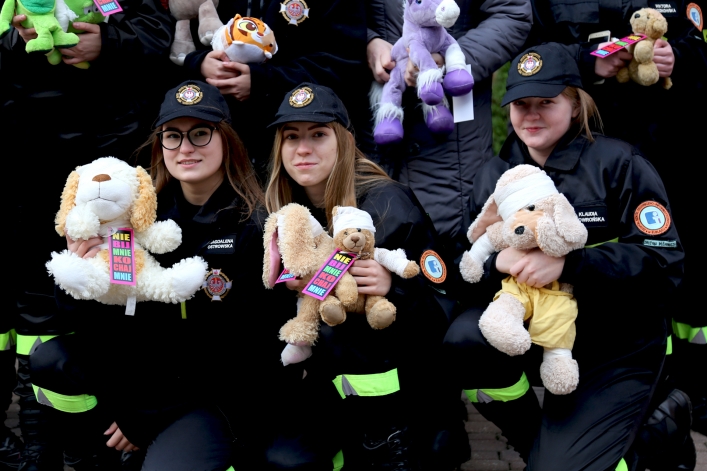 Po raz kolejny uczniowie elbląskich szkół rozdawali misie
