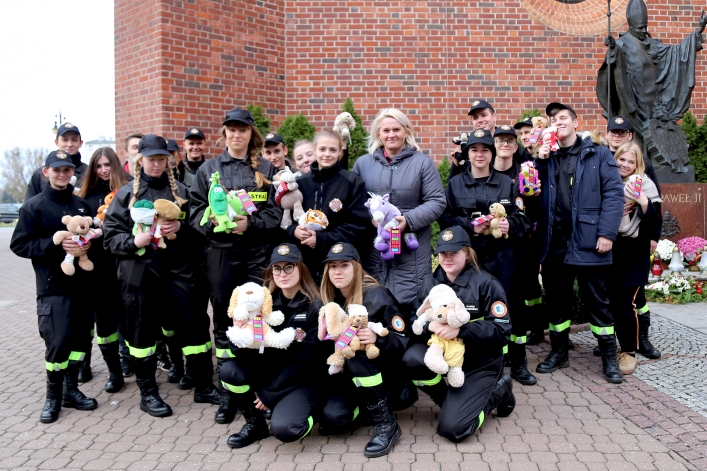 Po raz kolejny uczniowie elbląskich szkół rozdawali misie