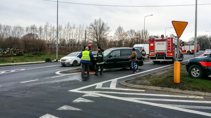 Po raz kolejny zderzenie dwóch aut w Kazimierzowie