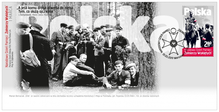 Narodowy Dzień Pamięci „Żołnierzy Wyklętych” - koperta FDC