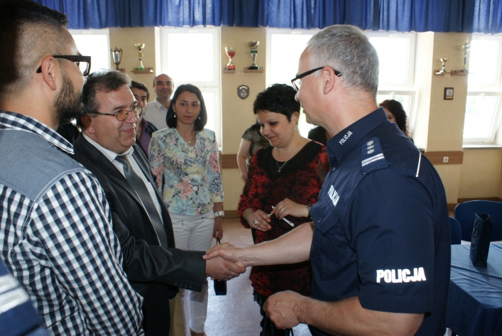 Policjanci i nauczyciele z Bułgarii odwiedzili Elbląg