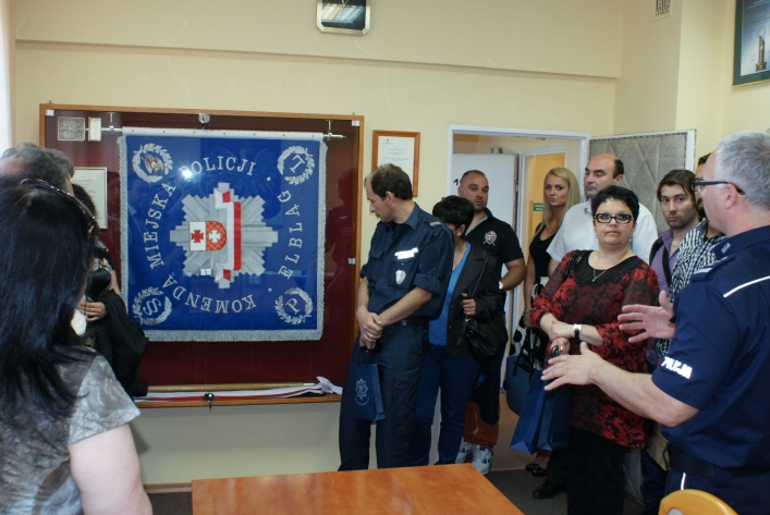 Policjanci i nauczyciele z Bułgarii odwiedzili Elbląg