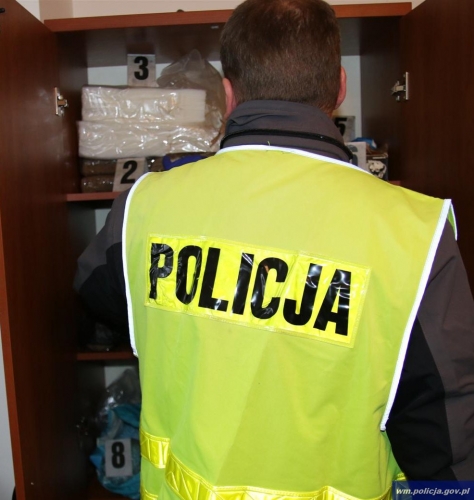 Policjanci przechwycili ponad 40 kg narkotyków 