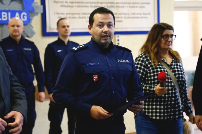 Policjanci z Elbląga i powiatu podsumowali 2018 rok. Znacznie mniej wypadków i kradzieży