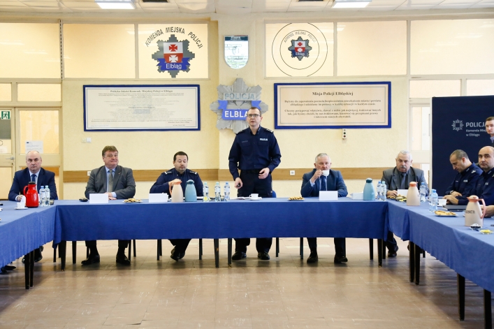 Policjanci z Elbląga i powiatu podsumowali 2018 rok. Znacznie mniej wypadków i kradzieży