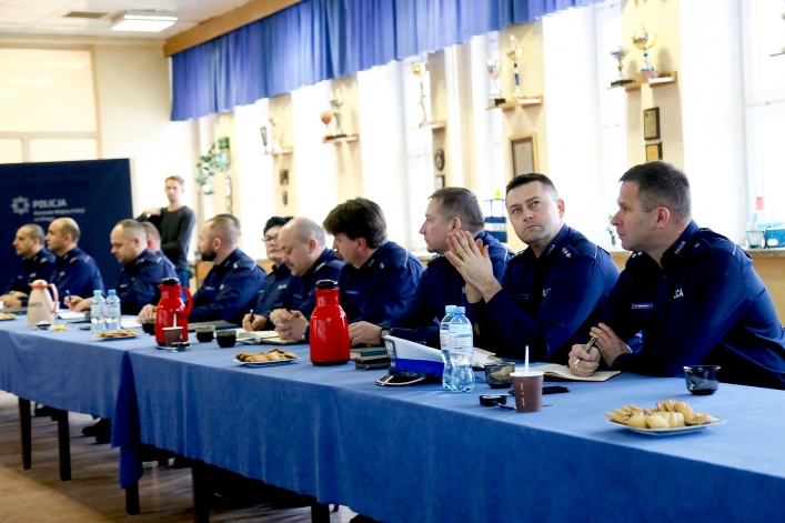 Policjanci z Elbląga i powiatu podsumowali 2018 rok. Znacznie mniej wypadków i kradzieży
