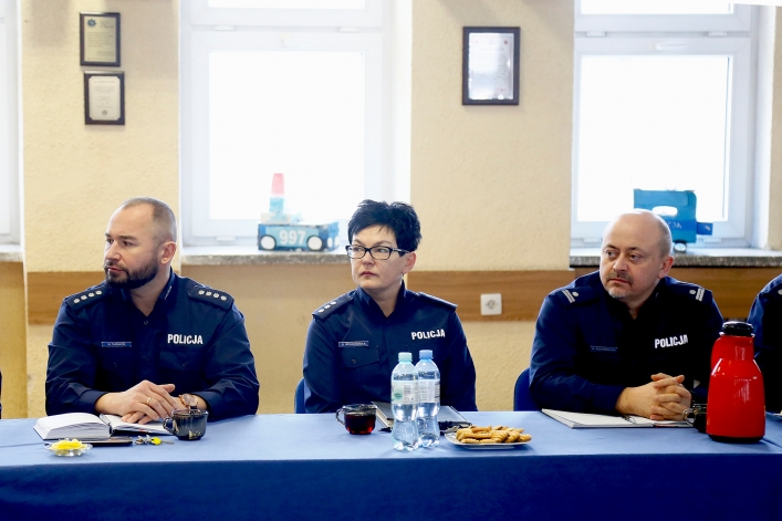 Policjanci z Elbląga i powiatu podsumowali 2018 rok. Znacznie mniej wypadków i kradzieży