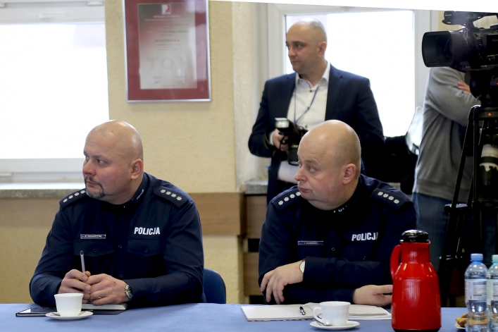Policjanci z Elbląga i powiatu podsumowali 2018 rok. Znacznie mniej wypadków i kradzieży