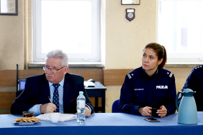 Policjanci z Elbląga i powiatu podsumowali 2018 rok. Znacznie mniej wypadków i kradzieży