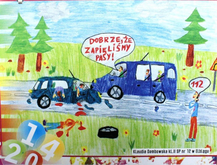 Policyjne kalendarze na 2014 rok