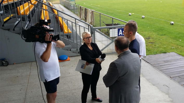 Polsat i elblag.net w rozmowie o elbląskiej infrastrukturze sportowej