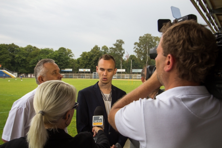 Polsat i elblag.net w rozmowie o elbląskiej infrastrukturze sportowej