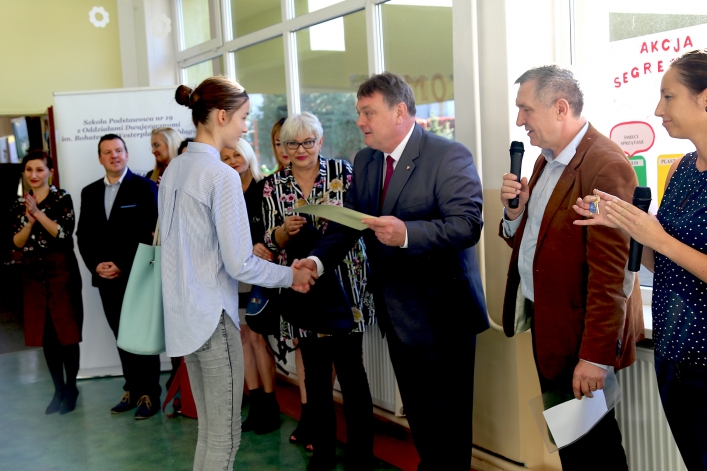 Ponad 20 nauczycieli z Islandii wzięło udział w pokazowej lekcji w SP nr 19