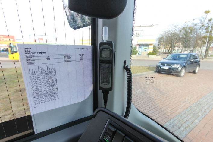 Ponownie autobus hybrydowy przyjechał na testy