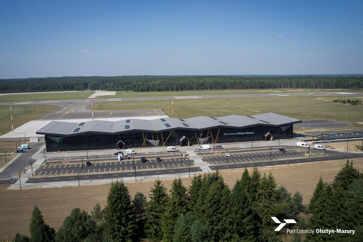 Port Lotniczy Olsztyn-Mazury otrzymał „Kryształową Cegłę”