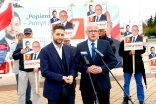 Posiłki z Warszawy dla Pawła Kowszyńskiego. Patryk Jaki w Elblągu 