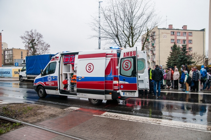 Potrącenie dziecka na przejściu dla pieszych przy ul. Płk. Dąbka