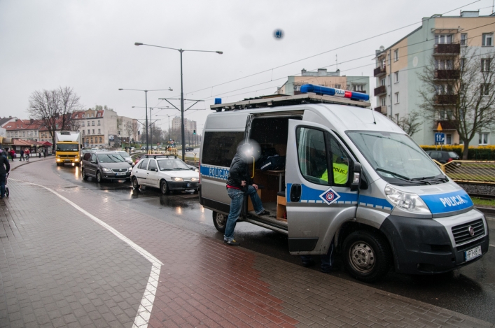 Potrącenie dziecka na przejściu dla pieszych przy ul. Płk. Dąbka