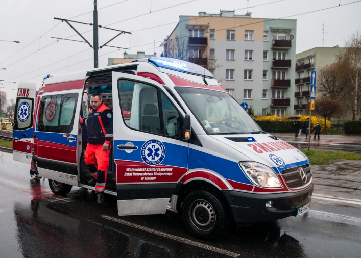 Potrącenie dziecka na przejściu dla pieszych przy ul. Płk. Dąbka
