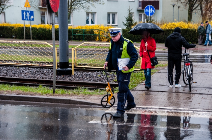 Potrącenie dziecka na przejściu dla pieszych przy ul. Płk. Dąbka