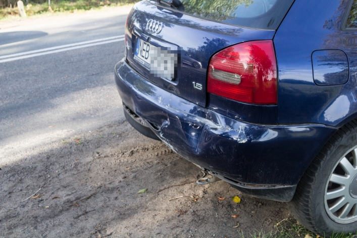 Poważna kolizja czterech pojazdów. Jedna osoba w szpitalu