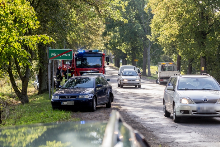 Poważna kolizja czterech pojazdów. Jedna osoba w szpitalu