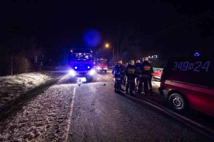 Poważny wypadek na drodze do Malborka. Trzy osoby w stanie ciężkim w szpitalu