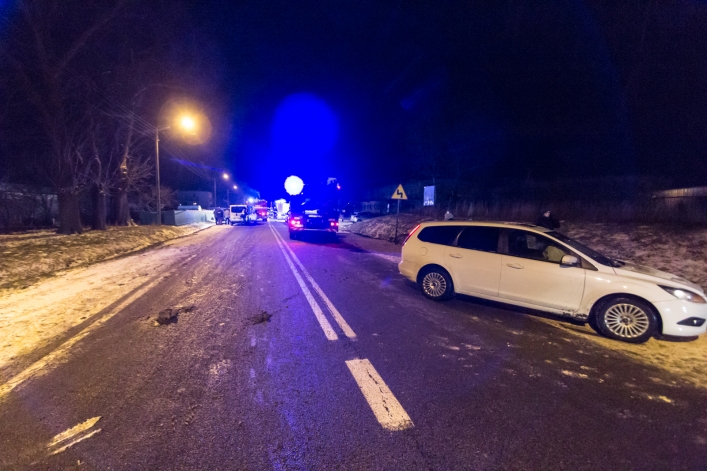 Poważny wypadek na drodze do Malborka. Trzy osoby w stanie ciężkim w szpitalu