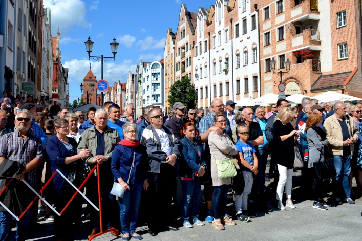 Powitanie Wielonarodowej Dywizji Północny-Wschód w Elblągu