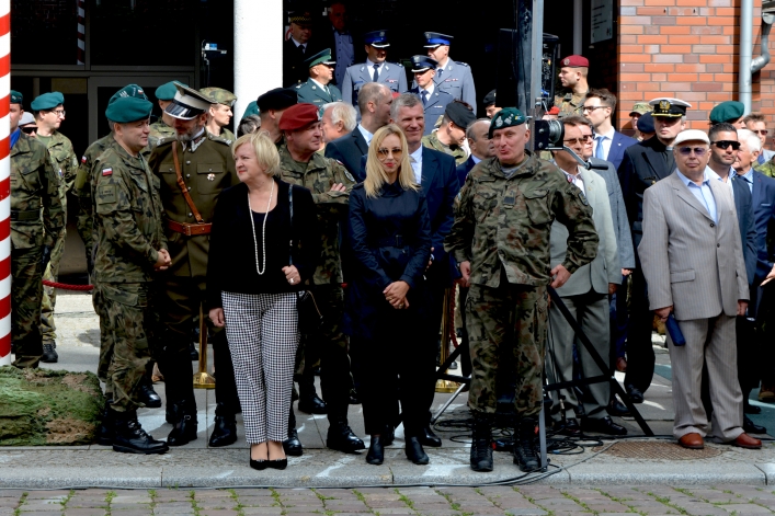 Powitanie Wielonarodowej Dywizji Północny-Wschód w Elblągu