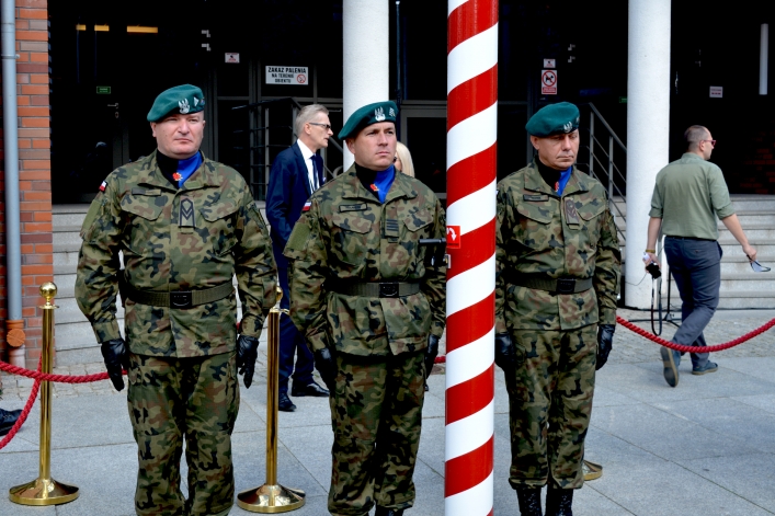 Powitanie Wielonarodowej Dywizji Północny-Wschód w Elblągu
