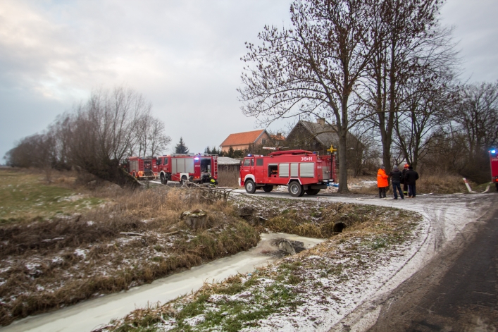 Pożar domu jednorodzinnego w Raczkach
